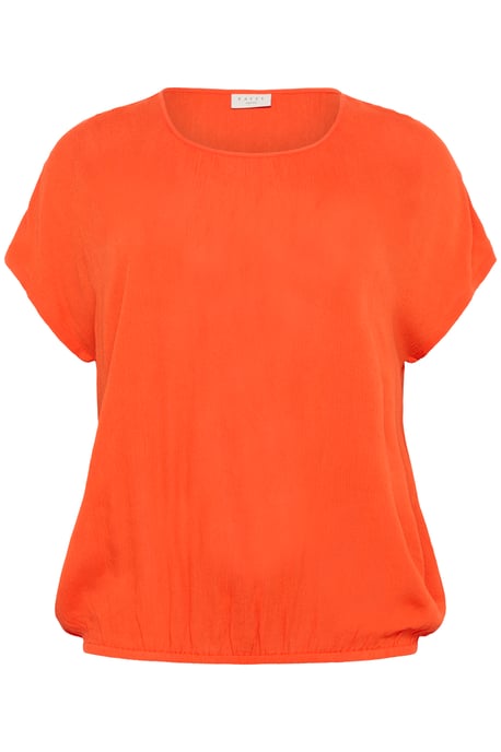Blouse with short sleeve Loose fit Grenadine - Image 4