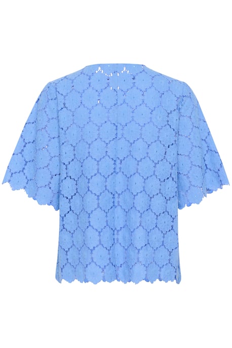 Blouse with short sleeve Loose fit Provence - Image 5