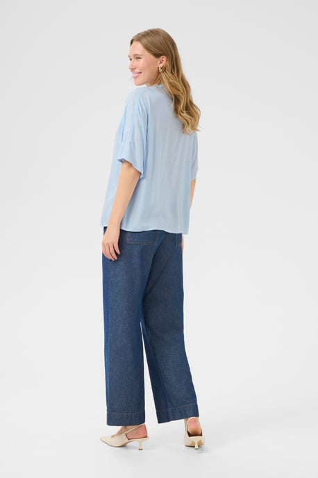Blouse with short sleeve Casual fit Windsurfer - Image 2