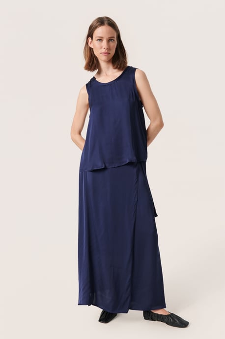 Mouwloos shirt Regular fit Night Sky dark blue - Image 2