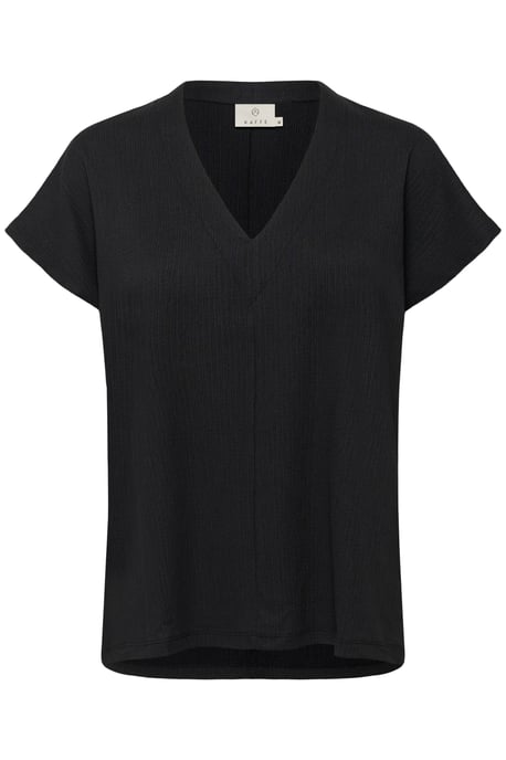 Sleeveless blouse Casual fit Black Deep - Image 4
