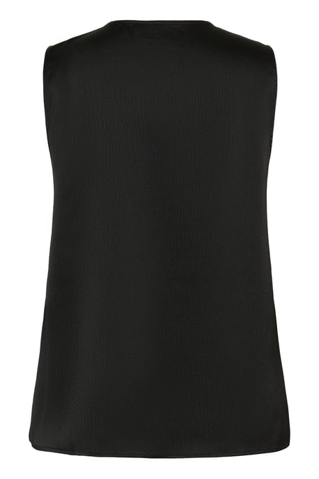 Sleeveless blouse Regular fit Black Deep - Image 5
