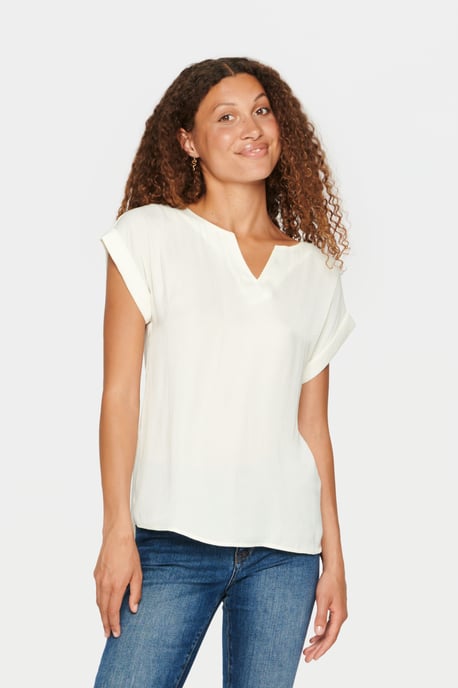 Sleeveless blouse Classic fit Ice - Image 2