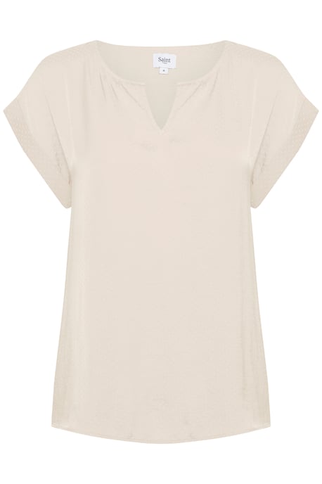 Sleeveless blouse Classic fit Ice - Image 4