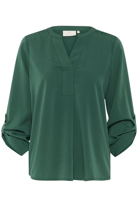 Blouse with short sleeve Regular fit Garden Topiary - Image 4