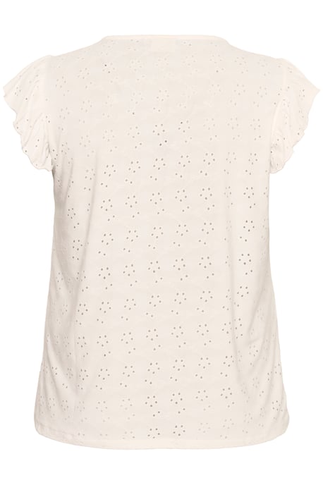 Sleeveless blouse Regular fit Chalk CC. - Image 5