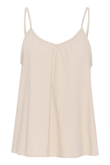 Sleeveless blouse Loose fit Plaza Taupe - Image 4