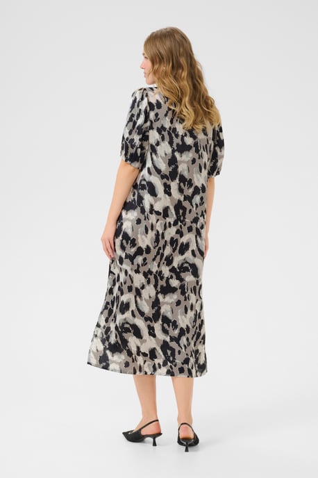 Dress Casual fit Grey Leopard Print - Image 3