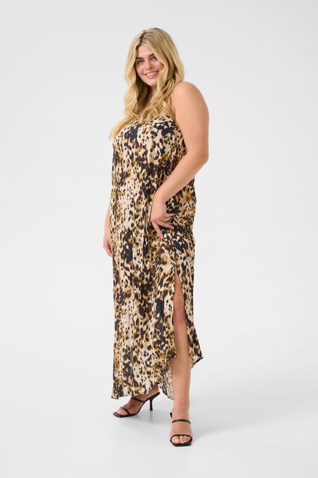 Jurk A-shape Leopard Print - Image 2