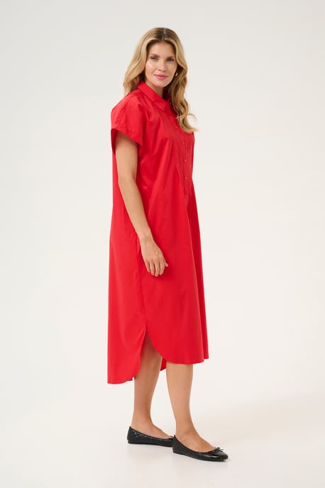 Dress Oversize fit Fiery Red - Image 2