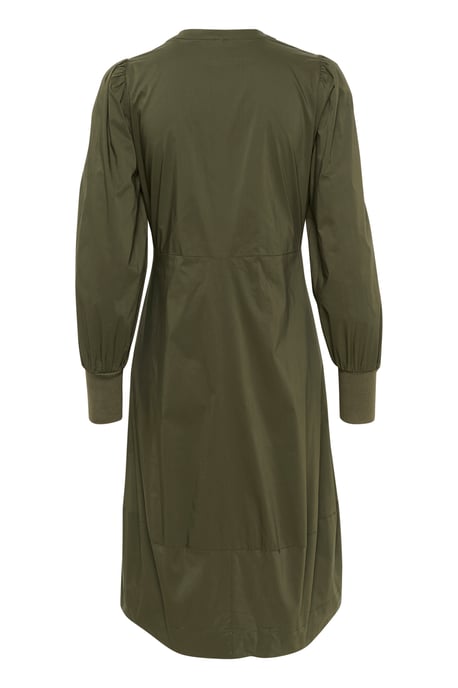 Dress Feminine Silhouette Burnt Olive - Image 5