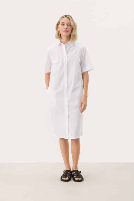 Dress Boxy fit Bright White - Image 1