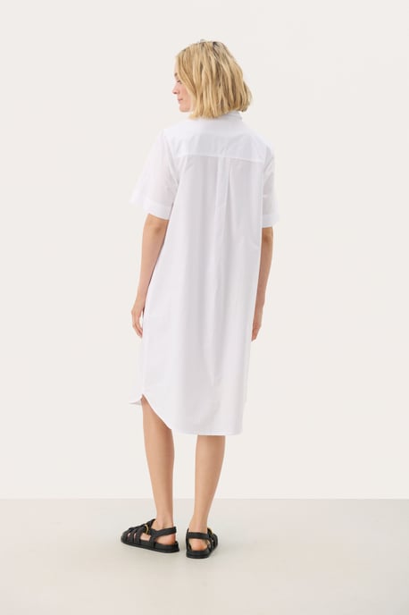 Dress Boxy fit Bright White - Image 3