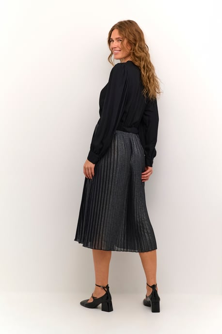 Jersey dress Relaxed fit Silver Metallic - Image 5
