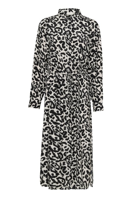 Jurk Baggy fit White/Black Leopard white black - Image 4