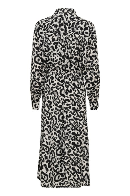 Jurk Baggy fit White/Black Leopard white black - Image 5
