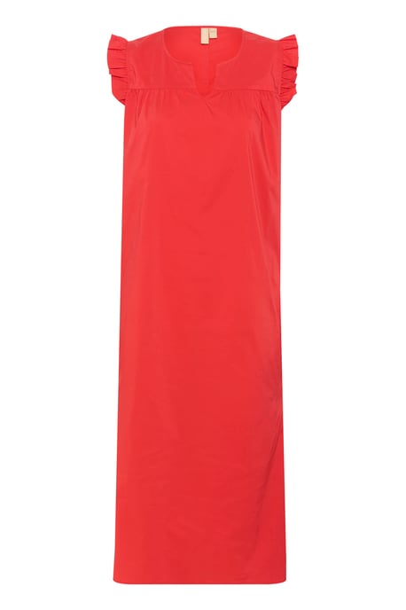 Dress Relaxed fit Fiery Red - Image 4