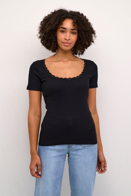T-shirt Slim fit Black Deep - Image 2