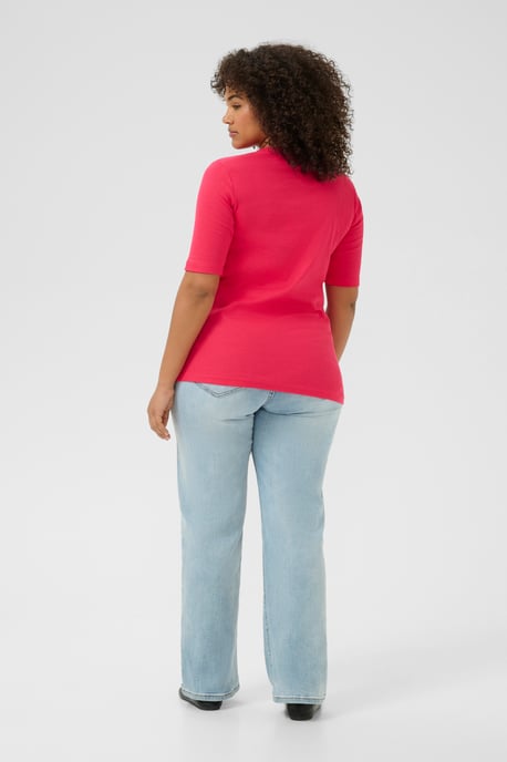 T-shirt Shaped fit Raspberry - Image 2
