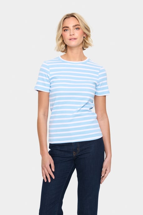 T-shirt Regular fit Airy Blue White Stripe - Image 2