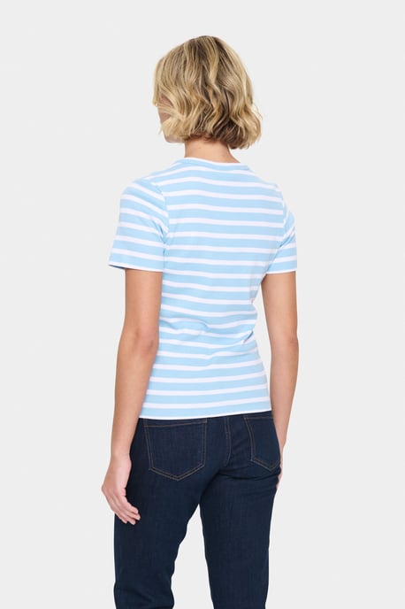 T-shirt Regular fit Airy Blue White Stripe - Image 3