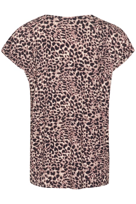 T-shirt Regular fit Black/brown Leo Print - Image 4
