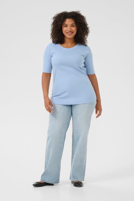T-shirt Shaped fit Soft Chambray - Image 1