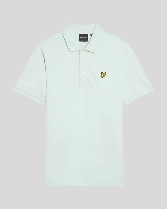 Lyle & Scott Plain Polo Shirt - Green - Image 5