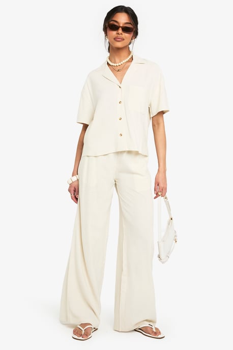 Premium Linen Short Sleeve Shirt - Image 3