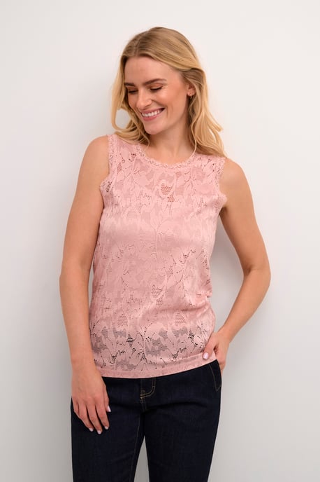 Sleeveless blouse Relaxed fit Pale Mauve - Image 2