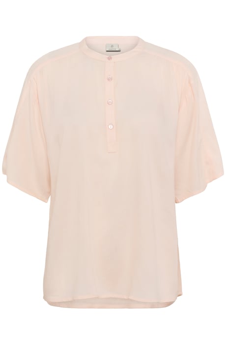 Blouse met korte mouwen Casual fit Crystal Pink rose - Image 4