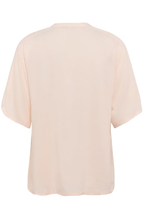 Blouse met korte mouwen Casual fit Crystal Pink rose - Image 5