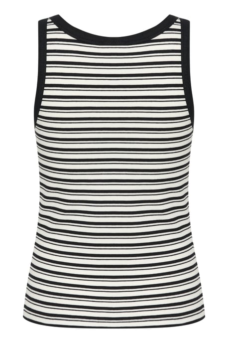 Jersey top Slim fit Ova black stripe - Image 5