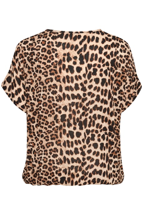Sleeveless blouse Loose fit Classic Leopard - Image 5