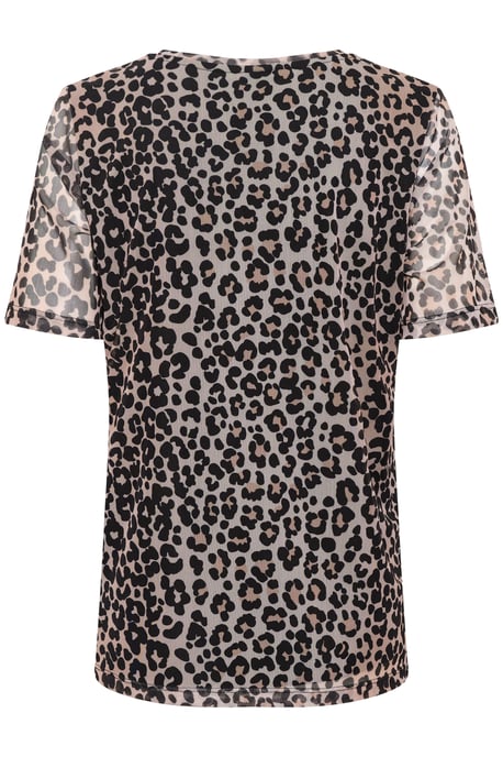 Blouse with short sleeve Casual fit Leopard - Image 5