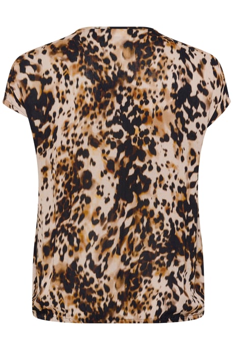 Blouse with short sleeve Loose fit Leopard Print - Image 5