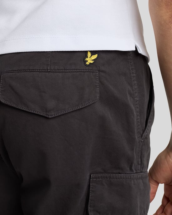 Lyle & Scott Cargo Shorts - Donkergrijs - Image 4