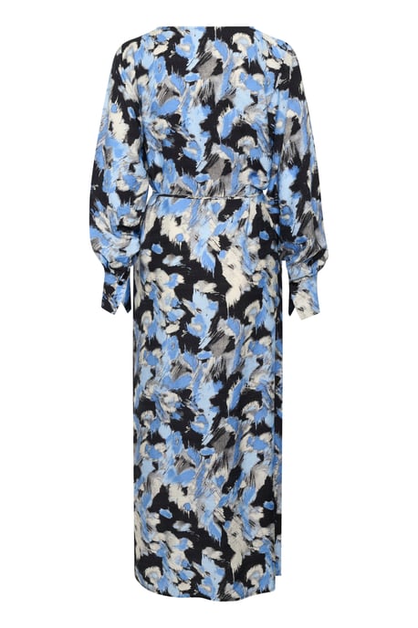 Dress Loose fit Black/Blue Graphic Strokes - Image 5
