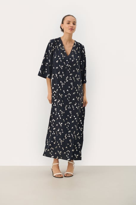 Dress Regular fit Navy Foil Print - Image 2