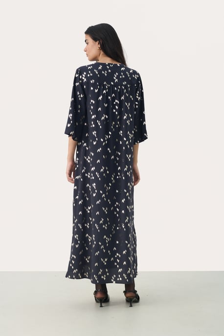 Dress Regular fit Navy Foil Print - Image 5