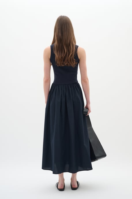 Dress Slim fit Marine Blue - Image 3