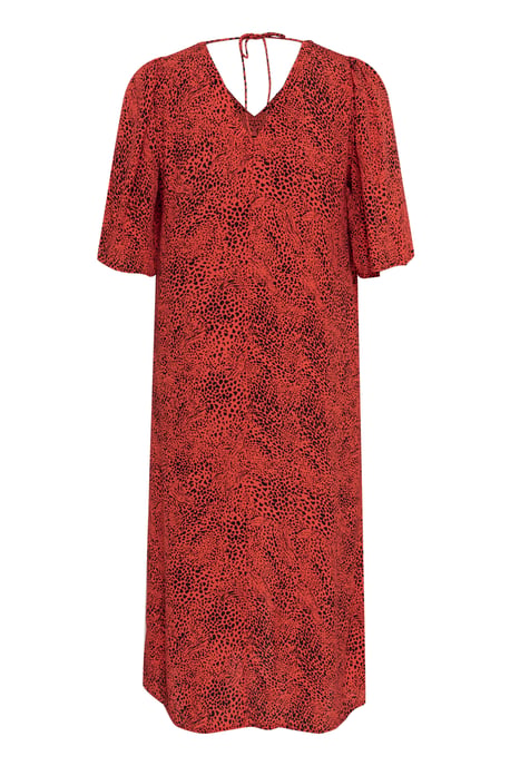 Dress A-shape Grenadine Graphic Animal - Image 5