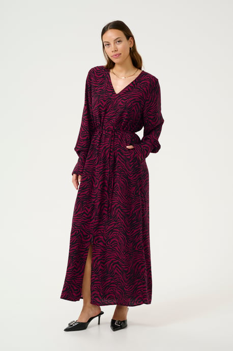 Jurk Loose fit Rumba Red/Black Animal multicolour - Image 2