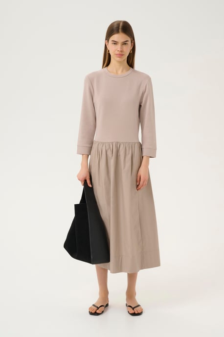 Jersey dress Relaxed fit Clay - Image 2