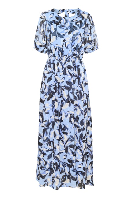 Dress Regular fit Blue Flower Print - Image 4