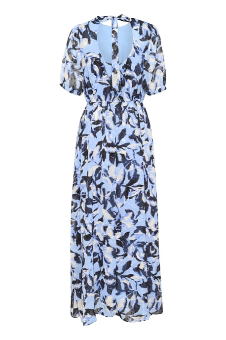 Dress Regular fit Blue Flower Print - Image 5