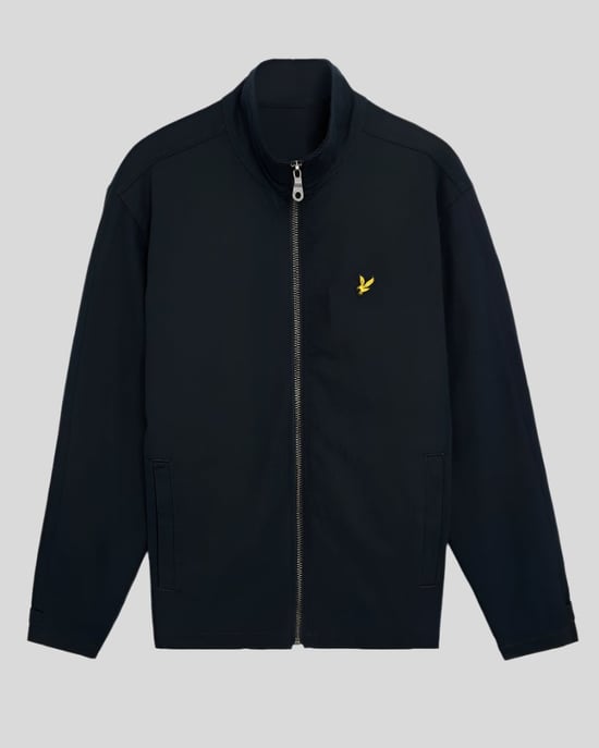 Lyle & Scott Twill-jas met hoge hals - donkerblauw - Image 5