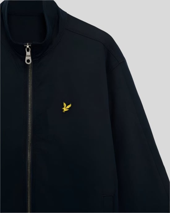 Lyle & Scott Twill-jas met hoge hals - donkerblauw - Image 6