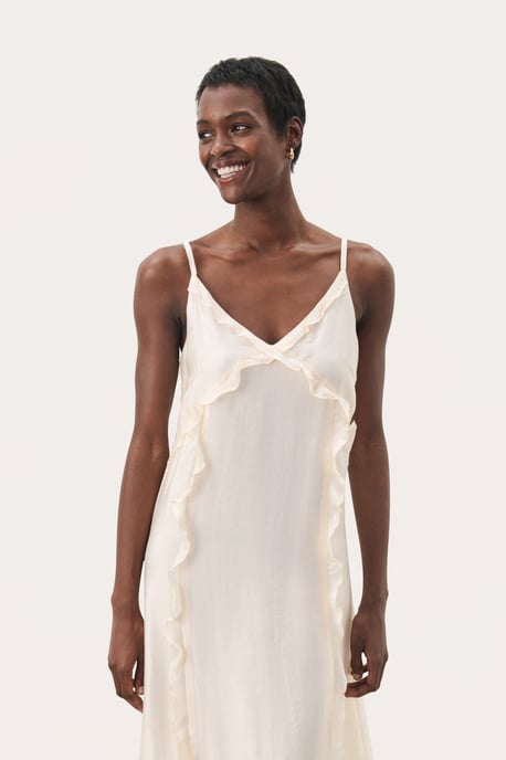 Dress Oversize fit Eggnog - Image 2