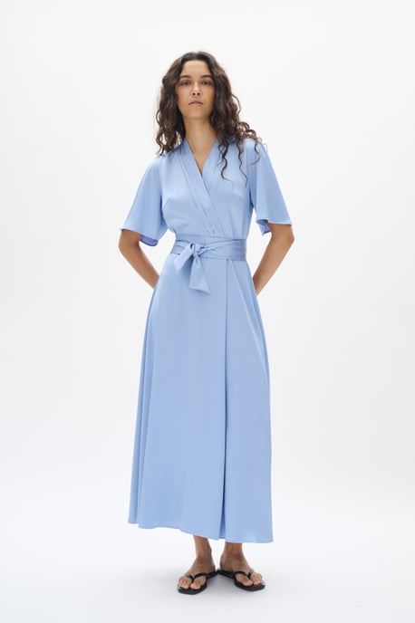 Dress Feminine Silhouette Blue Serenity - Image 4